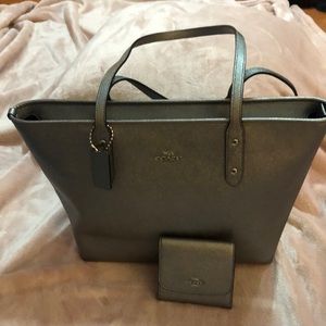 New Coach purse and wallet